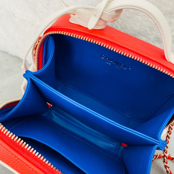 💓Sold💓Chanel Small Filigree Vanity Case Bag - Picture 6 of 8